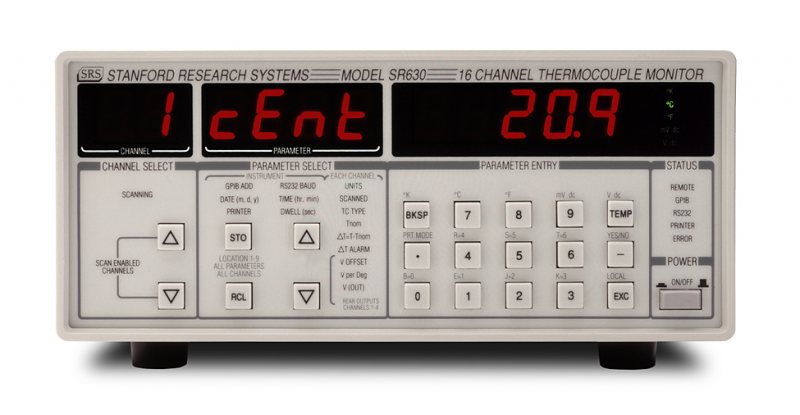 SR630 Thermocouple Monitor - Click Image to Close