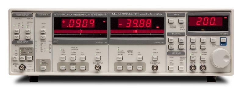 SR844 200 MHz RF Lock-In Amplifier - Click Image to Close