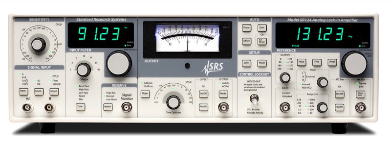 SR124 - Analog Lock-In Amplifier - Click Image to Close