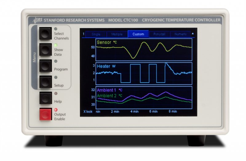 Cryogenic temperature controller - CTC100 - Click Image to Close