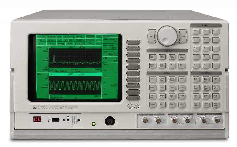 FFT Dynamic Signal Analyzer SR780 - SRS Stanford - Click Image to Close