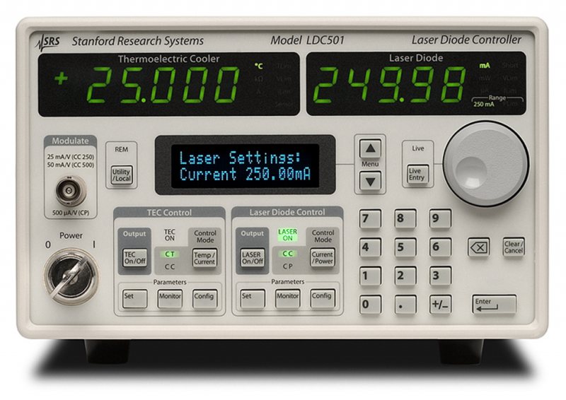 Laser Diode Driver - LDC501- Integrated Temperature Controller - Click Image to Close