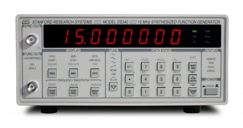 DS340 Function & Arbitrary Waveform Generator - Click Image to Close