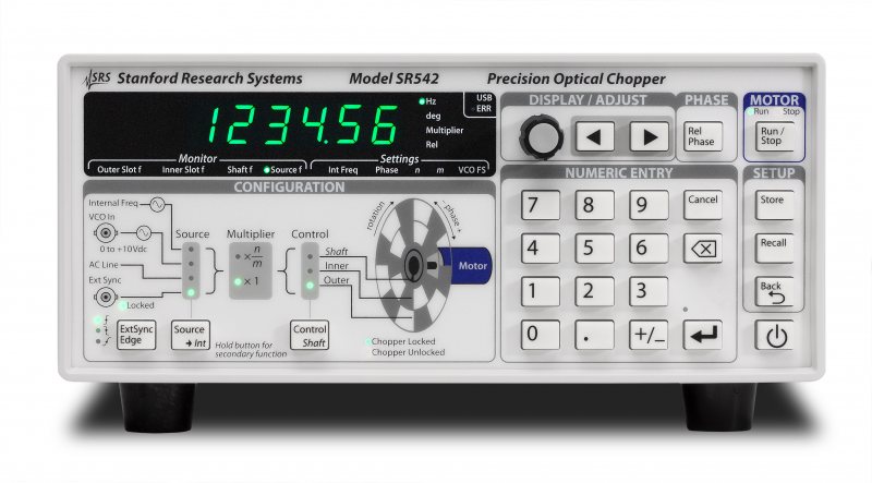 SR542 - Precision Optical Chopper - Low jitter optical chopper - Click Image to Close