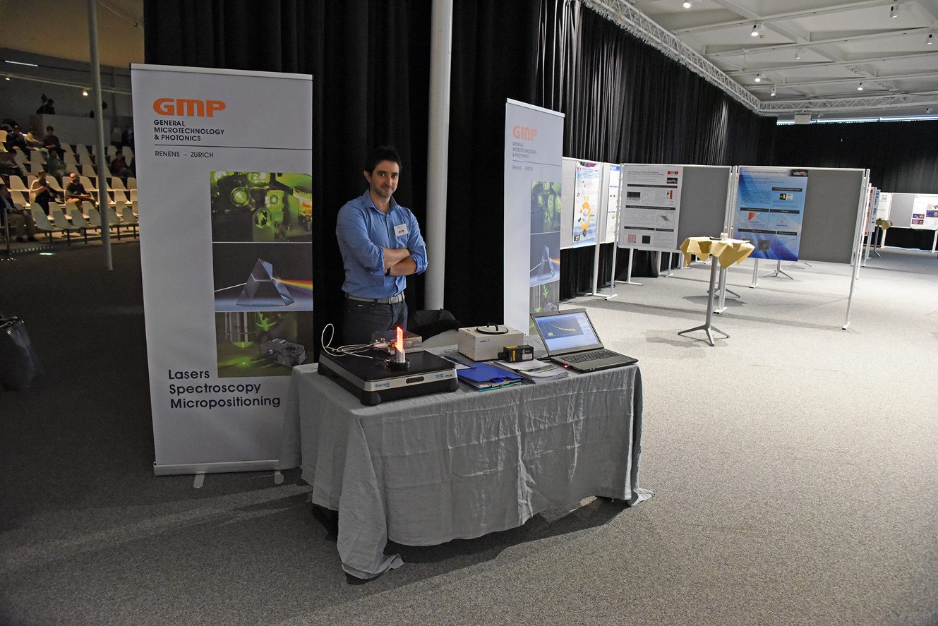 EPFL - Photonics days 2016 - GMP SA Booth