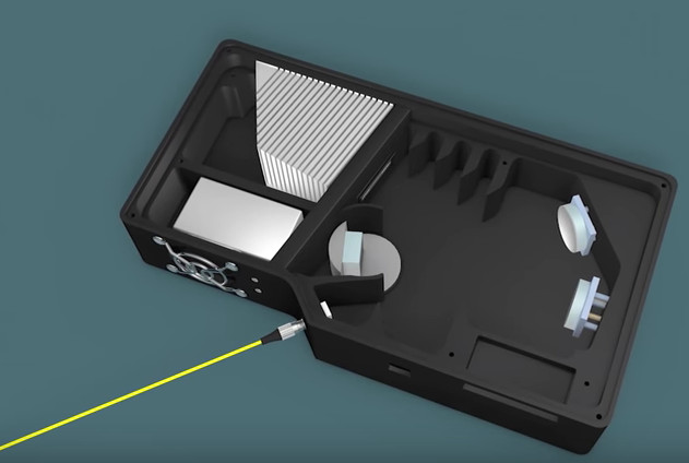 Video - Inside the Optical Bench of the Spectrometer - Click Image to Close