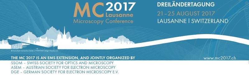 Microscopy conference 2017 - Lausanne