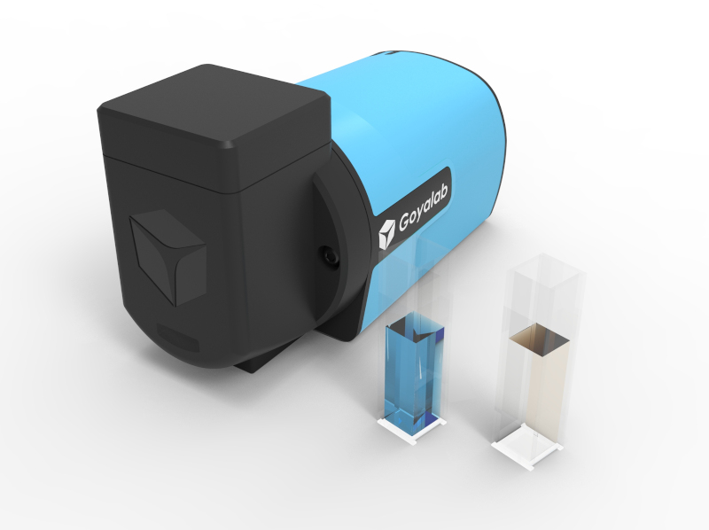 Handheld spectrophotometer for absorption and fluorescence - Click Image to Close