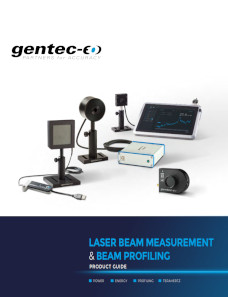 Gentec catalogue laser measurement 2024